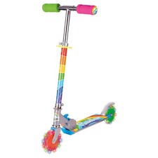 RAINBOW SCOOTER WITH FLASHING