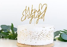 We're Engaged Cake Topper, Congrats on Engagement Baking Decorations, Hen Party