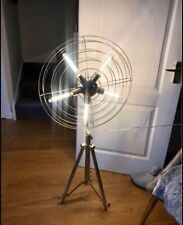Unique tripod floor standing lamp fan effect adjustable height metal from Next