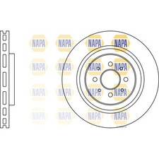 2x Brake Discs Vented For Alfa