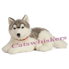 Lying Husky  Plush Soft Toy