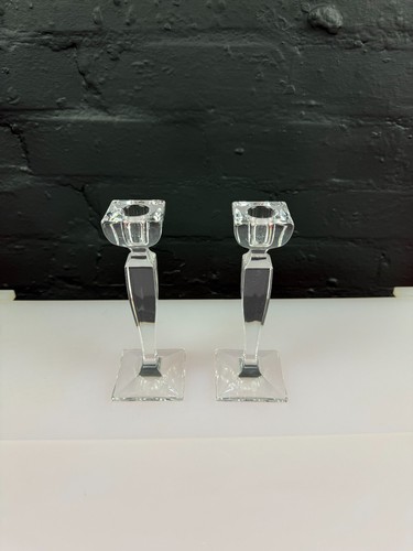 Nachtmann crystal candlestick - crystal,