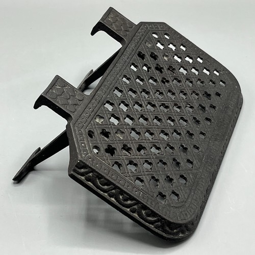 Antique fireplace grate trivet - fireplace,