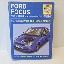 Haynes Car Service and Repair Manual Ford Focus MK1 1998-2001 Petrol & Diesel