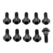 Titanium Disc Bolts Black