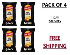 Walkers BBQ Multipack Crisps 6