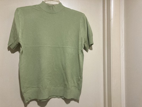 Sage green cashmere short