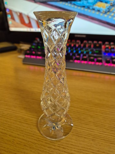 Vintage handcut heavy crystal - vintage,