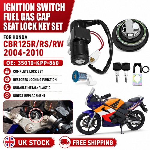 Ignition key switch lock - key,