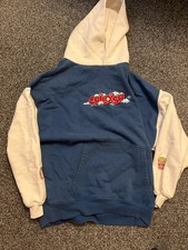 Childish blue white theme park