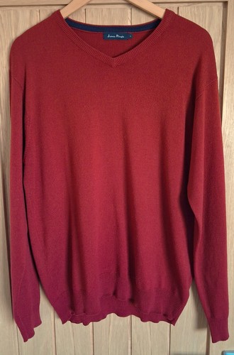 James pringle rust jumper - james,