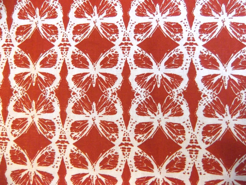 White butterfly design - white,