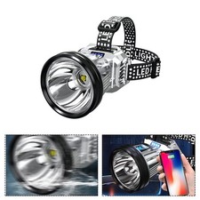 Rechargeable LED Headlamp with
