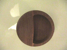 RETRO ROUND WOODEN CABINET