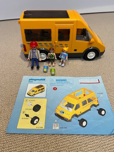 Playmobil school bus - school, (6866)