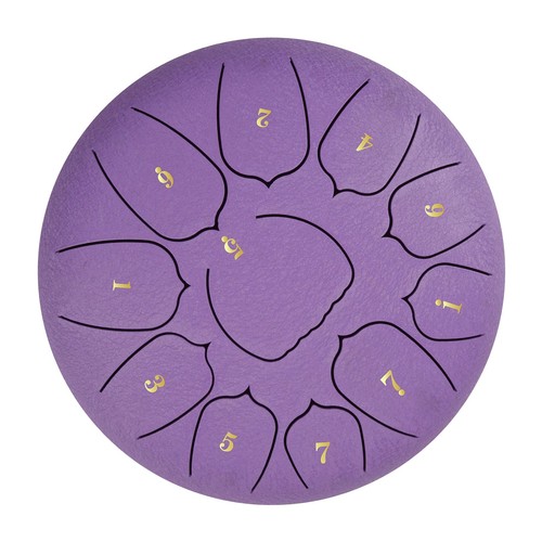 Inch steel tongue drum - 6,
