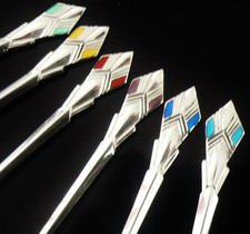 Art Deco Cased Sterling Silver