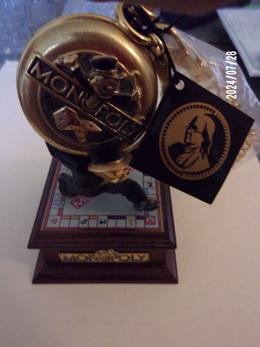 Monopoly pocket watch 1991 - monopoly, watch,