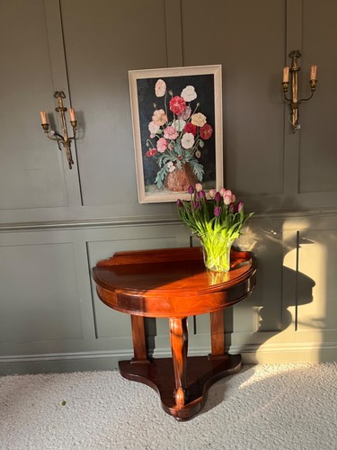 Antique table hall - table,