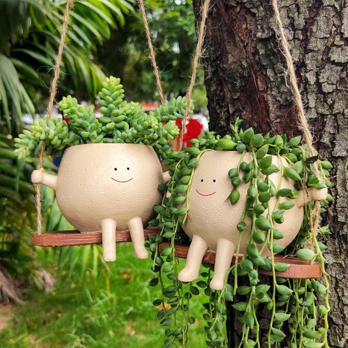 Cute swing planter - cute, hanging