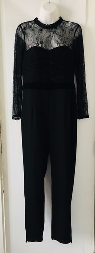 Zara black contrast lace - black,
