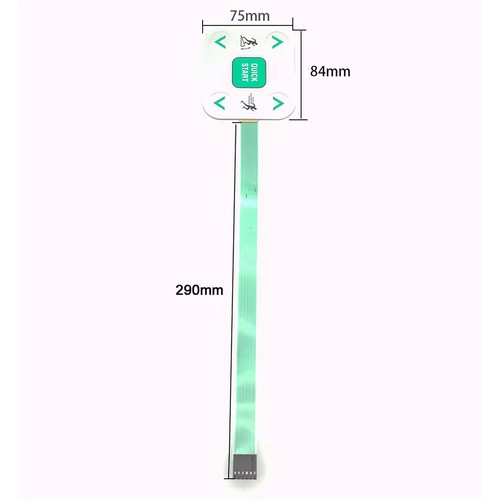 Treadmill button keypad - treadmill, 5-button