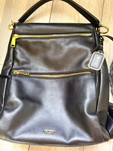 Genuine tumi black leather - tumi,