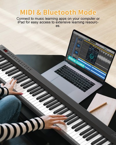 Digital piano weighted keys - digital, 88