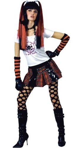 Punk rocker girl adult - punk, fancy