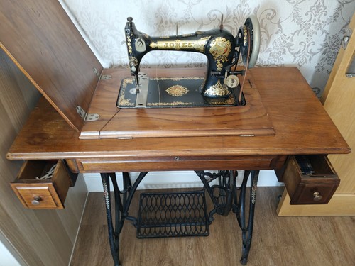 Jones vintage treadle sewing - jones,