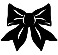 Bow Vinyl Decal Sticker