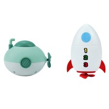  2 Pcs Toy Boats for Water Play Bath Toys Kids Baby Accessory Tub