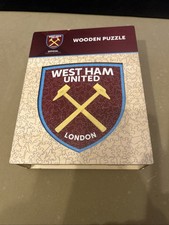 West ham United Wooden Puzzle Size S 150 Pcs 8.9 X 9.9 Inches-Brand New