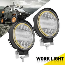 2PCS 4inch Round LED Work