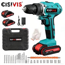 21V Cordless Hammer Drill Set