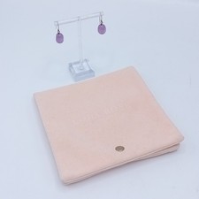 Lola Rose 925 Amethyst Drop Earrings Hooked Back Purple Silver 4.9g FLT-FPL29