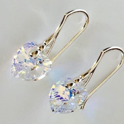 Heart earrings jewellery - earrings,