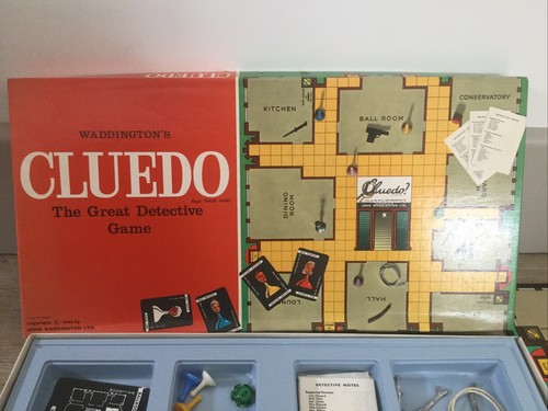 Waddingtons vintage cluedo the - cluedo,