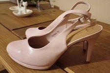 New Look Size 5 Dusky pink slingbacks