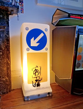 BANSKY RAT TRAFFIC ISLAND BOLLARD LIGHT KEEP LEFT SIGN - NOT ORIGINAL