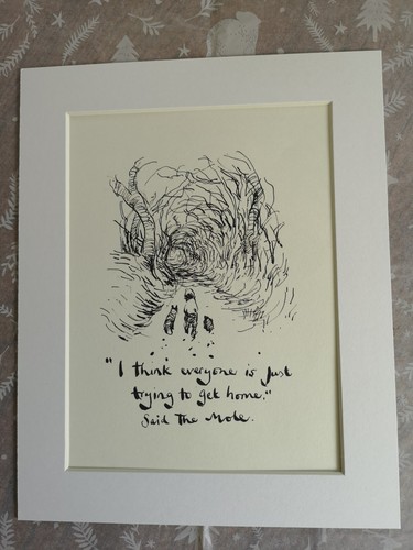 The boy - mole, fox