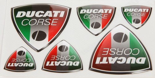 Ducati corse flag design - design, 3d