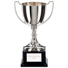 NICKEL PLATED CAST METAL CUP -