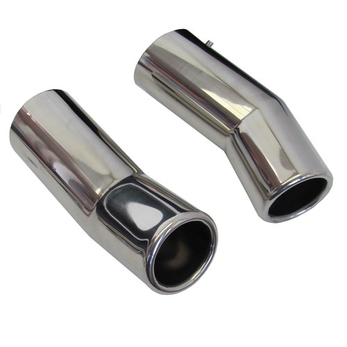 Stainless exhaust tips - stainless,