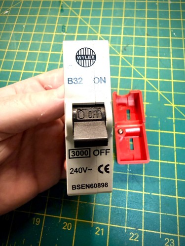 Wylex amp mcb push - mcb,