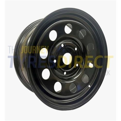 18x8 black modular - x4, steel