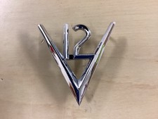 JAGUAR E-TYPE S3 22 ROADSTER V12 CHROME BOOT MOTIF BADGE EMBLEM BD37600