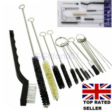 21x Cleaning Brush Set Kit Airbrush Paint Spray Gun Nozzle Tip Cleaner Tool