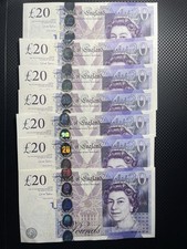 Old £20 Notes 7-Pack