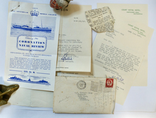 Coronation naval review - naval,